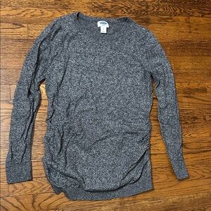Old navy maternity Cozy Heather Gray Long Sleeve Sweater - size M